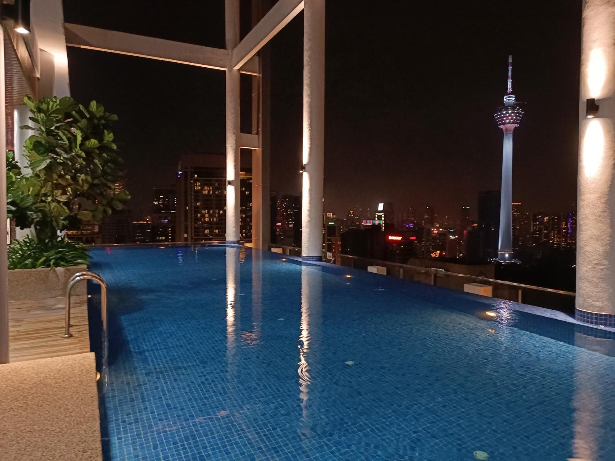 Ferienwohnung Cl 30A Super Kl View Infinity Pool Klcc Kuala Lumpur Exterior foto